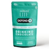Cocosutra DEFEND – Sugar Free Drinking Chocolate Mix | For Strength & Immunity Boost | With added Multivitamins, Minerals & Antioxidants | Vegan | Keto Friendly | 200 g