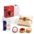 Periapt Rakhi with Chocolate for Brother – Stylish Round Shape Feather Design Rakhi with Chocolate (96g) with Silver Color Pooja Coin, Greeting Card & Tilak Set – Raksha Bandhan Pack (K1_130_EM32)