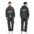 Amazon Brand – Symactive Polyester Water Resistant Rain Coat with Pant (Black, Small)