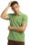 Peter England Men’s Regular Fit Branded Insignia Half Sleeve Polo T-Shirt | Cotton Rich | Premium Pique Weave Forest Green