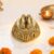 Astroyogi Brass Laxmi Charan Paduka Decorative Showpiece, Religious Spiritual Idol for Puja Room, Gold