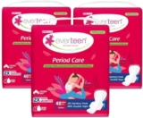 everteen XXL Soft Sanitary Pads for Women, Rash Free, Anti Tan, Skin Friendly, Double Wing Shape, Advanced Leak Protection, XX Large, 320mm – 3 Pack (40 Pads Each, 320mm)