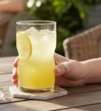 Yera Prima Aqua Water/Juice/Cocktail Glass 285 ml Each- Set of 6 pcs | Tumblers for Water, Cold Drinks, Juice | Dishwasher Safe | for Daily use & Gifting