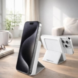 Amazon Basics 10000mAh 20W Fast Charging Power Bank and 15W Wireless Output | Type C Power Delivery (Input & Output) Quick Charge| Two Way Fast Charge | Made in India (White)