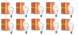 Halonix 12W B22 Base LED Bulb – Cool Daylight (6500k) | Energy Efficient | Best led bulb for home | Surge Protection up to 4KV | Rated Life 15000 Hrs | for Home & Office |Pack of 10