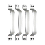 MAP GAIYERA Stainless Steel Door and Window Handle -DIAGONALLY Shaded -6 INCH Pack of 4 PC