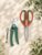 PLANETXERO Multipurpose Gardening Scissors & Green Pruner Set of 2– Heavy Duty Garden Shears with Stainless Steel Blades and Soft Grip Handles for Pruning, Trimming, Harvesting, and Plant Care (GTK)