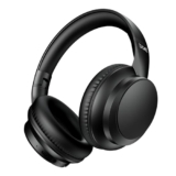 boAt Rockerz 371, 40mm Drivers, 50hrs Battery, 60ms Low Latency, ENx Tech, BT v5.4, Foldable Cups, Voice Assistant, Bluetooth Headphones, Wireless Headphone with Mic (Black Sabre)
