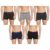 Dixcy Scott Originals Men’s Trunk Snug Fit Solid Innerwear – Swish Trunk(Black Grey Mel Olive Deep Blue Coffee Brow – Pack of 5 )-95