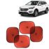 Flomaster Towelmate Seat Cover for Volkswagen Vento (Set of 3, Beige)