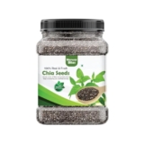 Marwarbites Chia Seeds 1kg | Premium Quality Natural Chia Seeds | Rich in Dietary Fibre | Ideal for Smoothies, Oats, Yogurt & Chia Pudding | Healthy Breakfast & Daily Nutrition