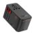 Promate TripMate160W Universal Travel Adapter with 2500W Universal AC Socket, GaNFast™ Technology, Triple PD140 Laptop Charging,All-in-One Charger 60W USB-A Port, US/UK/EU/AU Plugs.