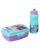 STRIDERS STOR 2PCS BTS Frozen Ice Magic Lunch Box & 420ml Water Bottle Set for Kids | Insulated School Lunch Kit | Leakproof & BPA Free | Gift Box Packaging | Ideal for School, Travel & Picnics