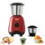 Maharaja Whiteline Neo 1..2..3 Mixer Grinder | 500 W Motor, 20,000 RPM | Long Running Time, Cooler Operation | Durable Coupler, Vacuum Foothold | Stainless Steel Blades | 2 Versatile Jars