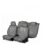 Flomaster Towelmate Seat Cover for Maruti Alto (Set of 3, Grey) (WV0013592)