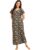 Rupa Jon Aishwarya Women Full Length Printed Nighty in Premium Cotton Blend Fabric, Night Dress, Maxi Nighty for Comfortable Everyday Wear, Free Size