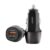 AGARO Pulse Car Charger, Dual Port with 51W Fast Car Charger with Dual Output (33W Pd Type C Port + 18W USB A Port), Fast Charging, for Smartphones, iPhones, Tablets, Earbuds & More – Black