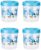 Aristo Store Queen111 Plastic Storage Container-320 ml (4 PCS SET)