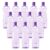 MILTON Pacific 1000 Water Bottle 1 Litre each, set of 12, Purple I PET Food Grade I BPA Free, Leak Proof I Wide Mouth, Easy To Clean I Fridge Bottles for Home, Office, Gym