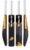 AQTIV8x Plastic Bat, Hard Plastic Cricket Bat, Tennis Cricket Bat, Turf Tennis Bat Lightweight (Size 5, Golden)