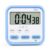 ONISWELL Digital Kitchen Timer & Stopwatch | Large LCD Display, 24-Hour Countdown Timer with Loud Alarm & Flashing Light | Magnetic Back & Retractable Stand | Study, Cooking, Baking, Office & Gym