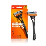 Gillette Fusion 5, Shaving Razor For Men | With Beard Shaping Back Blade | 5 Blades For Your Perfect Shave | Styling Back Blade For Your Perfect Beard Shape