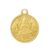 Bangalore Refinery 2 Gram Round Lakshmi 24k (999) Gold Pendant (without hook)