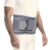 AGARO Contoured LS Belt Lower Back Pain Relief, Contoured Lumbar Sacral Belt, Lower Back Pain Osteoporosis Slip Disc Care For Women & Men, Medium, Grey