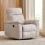 Home Centre | Artise Fabric 1-Seater Recliner | Recliner for Living Room | Solid Wood | Beige | 1 Year Warranty