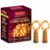 Desidiya® Bottle Lights with Cork, Mini Copper Wire, 24 LED Battery Operated String Decorative 200cm Fairy Light DIY Festive Decor for Diwali Wedding Party Decoration – Pack of 2 (Warm White)