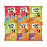 WickedGud Nourishing Instant Noodles Range (Discovery Pack of 6, 69 grams each) | No Maida | No Palm Oil | No MSG | High Protein | High Fibre | Cholesterol Free