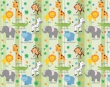 VernoCraft Luxury Jungle Animal Cartoon Safari Pattern with Giraffe Monkey Lion Zebra Elephant Peel and Stick Waterproof Removable Wall Covering 45×500 cm Roll for Kids Room Nursery Play Area