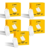 Jaquar Strella Slim 8W Square Recess Down Light – Cool White, Energy Efficient LED Ceiling Light for Home and Office (Pack of 5)