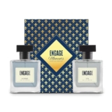 Engage Gift Set – Moments Luxury Perfume Gifts for Men, Homme & Yin 200ml, Long Lasting Smell, Mens Perfume, Pack of 2, Men Gift Set, Best Birthday, Anniversary Gift Hamper by ITC, Eau De Parfum for Man