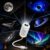 Desidiya 2-in-1 Galaxy Projector Night Light, USB Portable Starry Sky Night Light Projector for Bedroom, Mini LED Nightlight Wall Lamp for Kids & Adults, Dreamy Ceiling Decor (6-Slide)