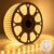 Desidiya 20 Meter LED Rope Light Warm White for Diwali Decoration | Flexible PVC Pipe Light for Balcony, Window, Ceiling Cove & Mandir | Plug-in Decorative Lights for Home, Wedding & Party Décor