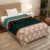 Story@Home Premium Plush Summer Double Bed Dohar/AC Blanket – Teal & Black | Geometric, 300 GSM Reversible Lightweight Cozy Soft for Bed, Sofa, Couch, Travel & Camping | 220×240 cm