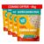 Yogabar Golden Jumbo Rolled Oats 4kg (1kg Pouch, Pack of 4) – Gluten-Free Oats with High Fibre – No Powder