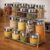 CHHAAP Stainless Steel 2 Layer Spice Rack | Modular Kitchen Storage Organizer | Multipurpose Shelf for Countertop, Tabletop | Tiered Silver Rack (Pack of 1) (NHSP)
