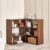 Home Centre | Addison Open Book Shelf | Engineered Wood | Brown | 1 Year Warranty