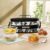 Borosil Nostalgia Universal Borosilicate Glass Lunchbox | 4 pc Round Container Set (320ml x 2 + 240ml x 2) | Microwave & Dishwasher Safe, Leakproof | Tiffin for Office, School, College | Transparent